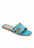 SLIP-IN SANDAL MED DEKOR OCH MJUK FOTBÄDD 4