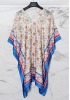 BLOMMIG STRANDKAFTAN I SILKESLOOK 2