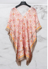 BLOMMIG STRANDKAFTAN I SILKESLOOK 6