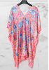 MÖNSTRAD KAFTAN I SILKESLOOK 4