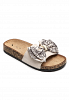 SLIP-IN SANDAL MED ROSETT 6