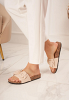SLIP-IN SANDAL MED ROSETT 7