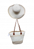 SET: SOMMARHATT & CABASVÄSKA 3