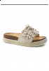 BLOMMIG SLIP-IN SANDAL MED FLÄTAD SULA 5