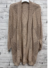 LÅNG STICKAD CARDIGAN MED STRUKTURMÖNSTER 4