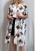 BLOMMIG KLÄNNING/KIMONO MED FICKOR OCH VACKERT FALL 5