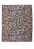 MÖNSTRAD SCARF MED HJÄRTDETALJ 3
