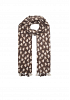 HJÄRTMÖNSTRAD SCARF MED TOFSAR 4