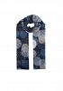 MÖNSTRAD SCARF MED CIRKLAR 4