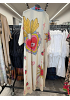 LÅNG KIMONO MED TUFFT TRYCK 5