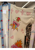 LÅNG KIMONO MED TUFFT TRYCK 6