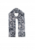 BLADMÖNSTRAD HÖSTSCARF 8