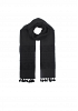 BRODERAD SCARF MED TOFSDETALJ 6