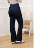 JEANS MED DUBBELKNAPP & FRAMFICKOR 4