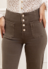 HÖGA JEANS MED FICKOR & KNAPPFRONT 31