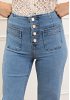HÖGA JEANS MED FICKOR & KNAPPFRONT 13