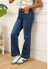JEANS MED BRODERADE BLOMMOR 2