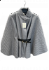 PONCHOJACKA MED BÄLTE 6