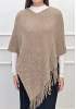 GLITTRANDE PONCHO MED FRANSAR 2