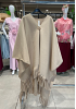PONCHO MED BROSCH FRANSAR 5