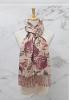 BLOMSTERMÖNSTRAD SCARF MED FRANSAR 6