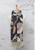 STOR BLADMÖNSTRAD SCARF 6