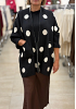 MÖNSTRAD CARDIGAN MED 3/4-ÄRM 6