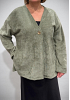 MYSIG CARDIGAN MED GULDKNAPP 7
