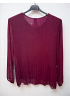 PLISSERAD CHIFFONBLUS MED GLITTER 11