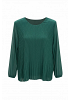 PLISSERAD CHIFFONBLUS MED GLITTER 14
