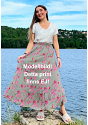 Härlig sommarkjol med resår i midjan 2