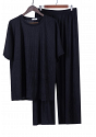 RIBBSTICKAT LOUNGESET – T-SHIRT & BYXA 5