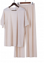RIBBSTICKAT LOUNGESET – T-SHIRT & BYXA 2