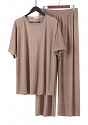 RIBBSTICKAT LOUNGESET – T-SHIRT & BYXA 4