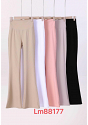 RIBBSTICKADE LEGGINGS MED UTSVÄNGD PASSFORM 2