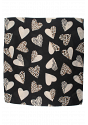 HJÄRTMÖNSTRAD SCARF I VISKOS 5