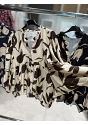MÖNSTRAD OVERSIZEBLUS I VISKOS 4