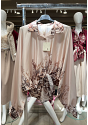 BLUS MED KNYTDETALJ & FLORALT PRINT 4