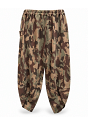 MJUK CAMOUFLAGEBYXA MED CARGOFICKOR 5